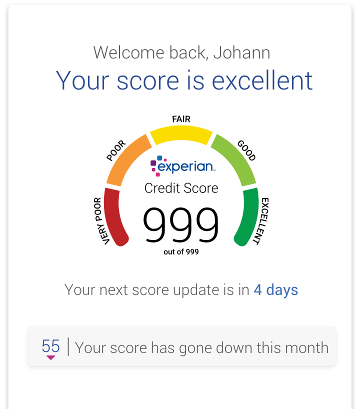 score on mobile screen